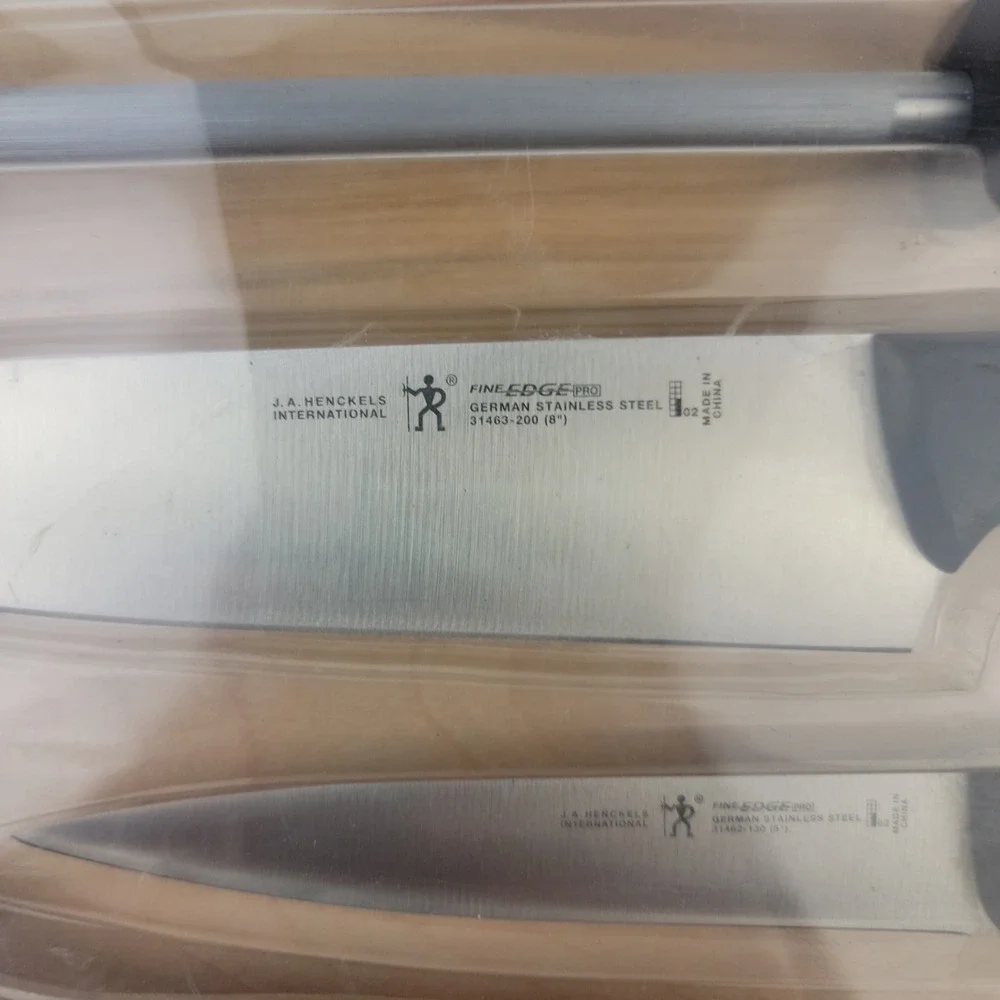 J.A. Henckels International Fine Edge Pro 6pc Gift Set 31420-000 Stainless Steel